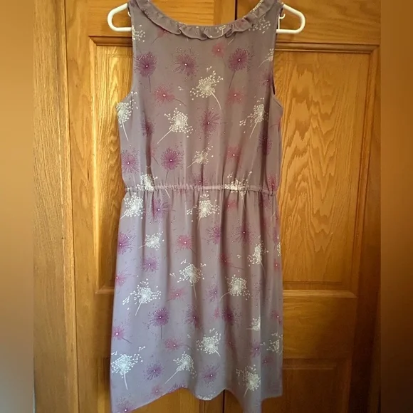 Hinge Lavender Floral Kids Dress - Picture 4 of 5